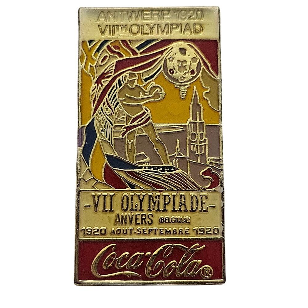 1996 Alanta Olympics Historical Summer Poster Series Pin 1920 Antwerp
